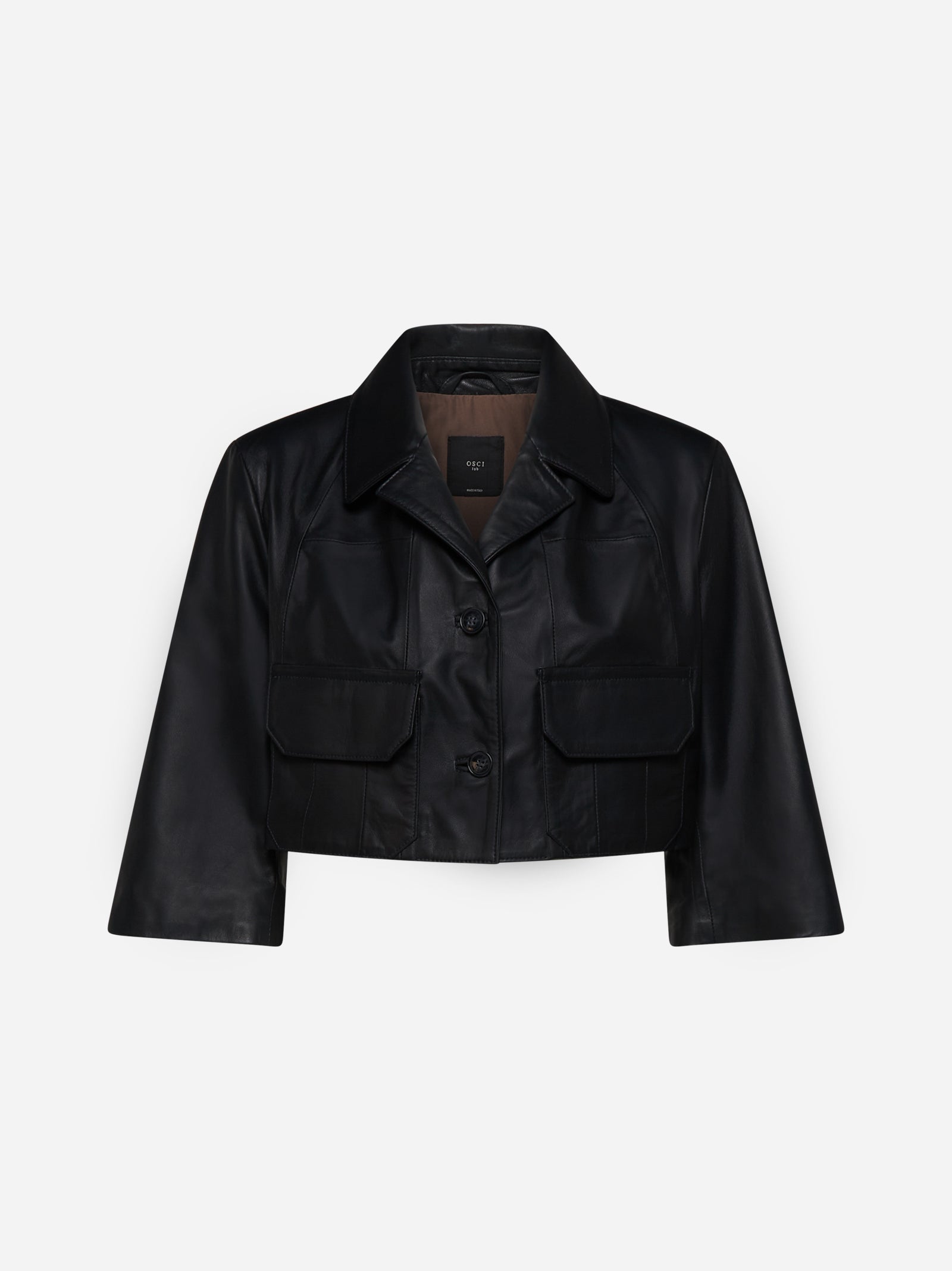 Nappa leather jacket