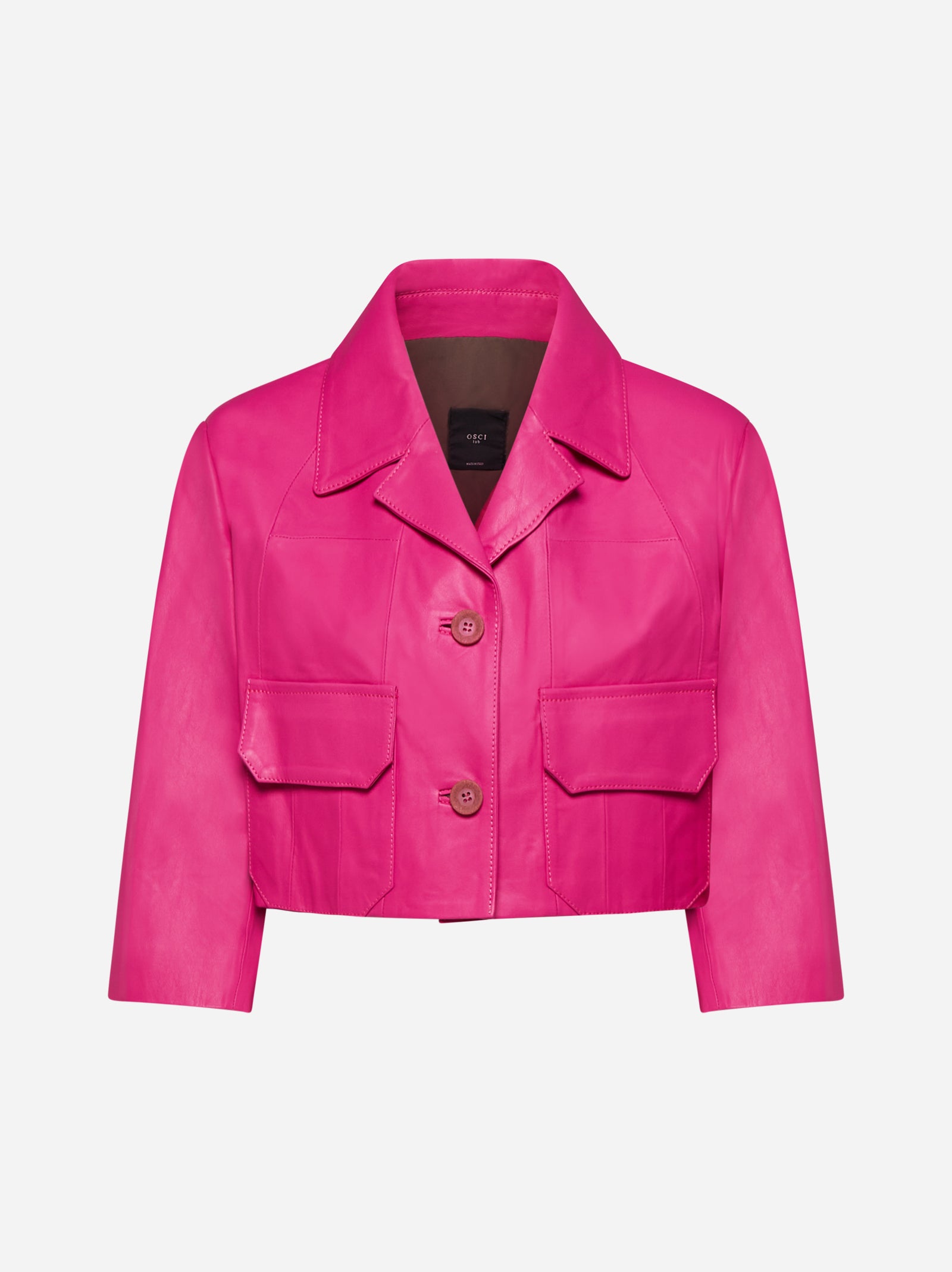 Nappa leather jacket