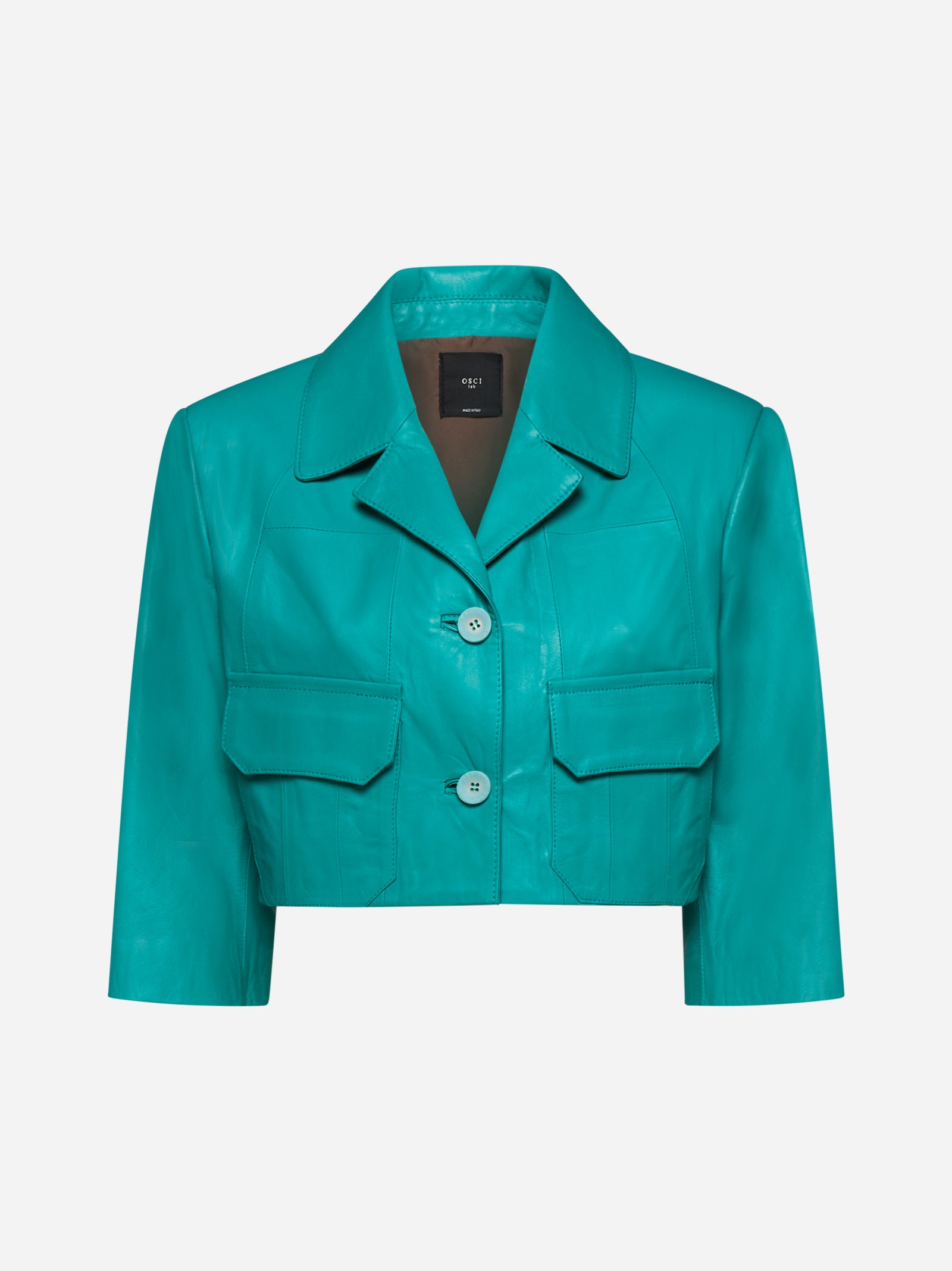 Nappa leather jacket