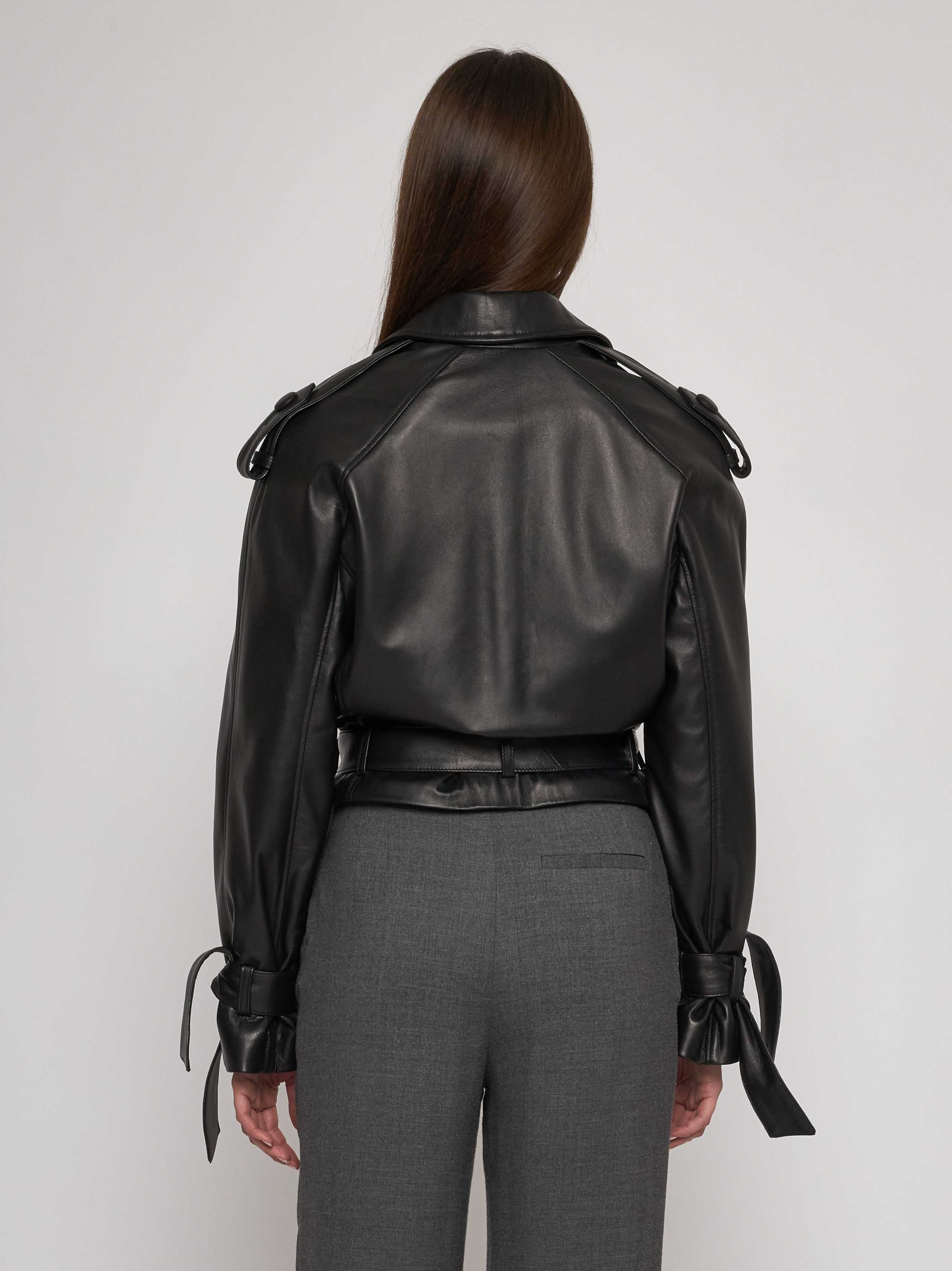 Mini Trench in Nappa Leather