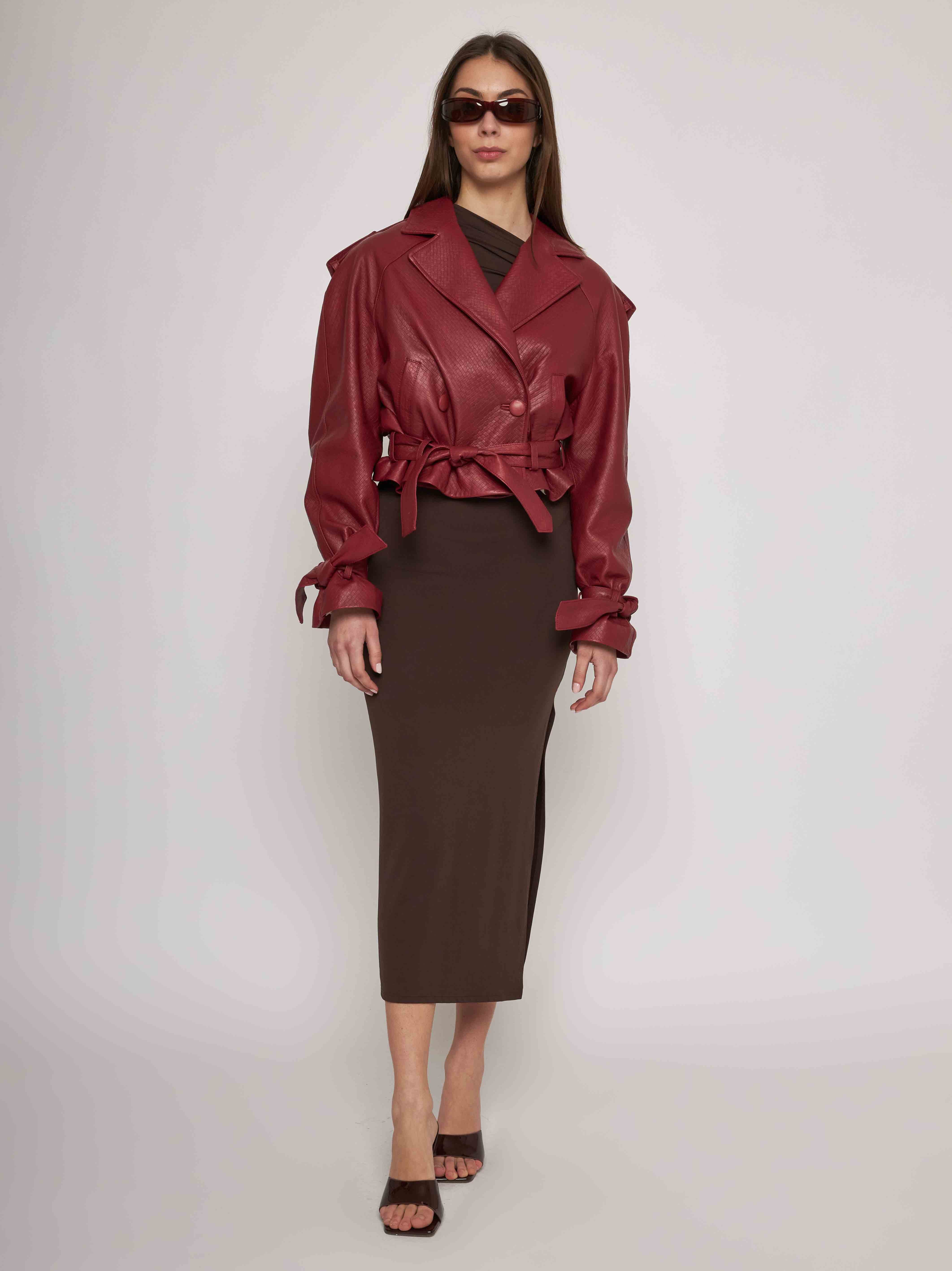 Mini Trench in nappa 23GB16-10101