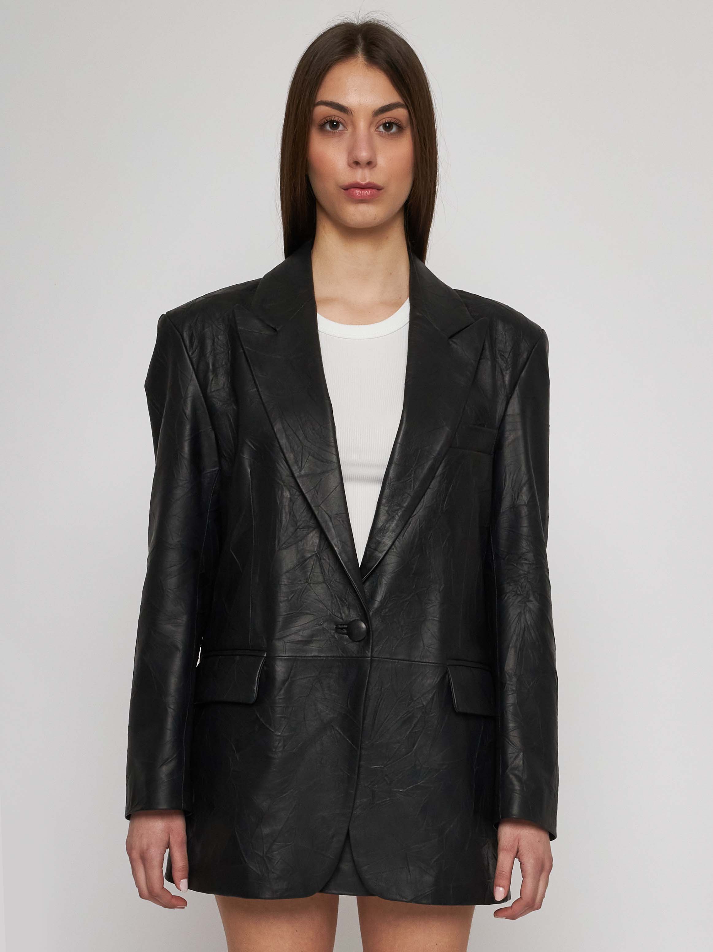 Nappa Leather Blazer 23GC03-10120