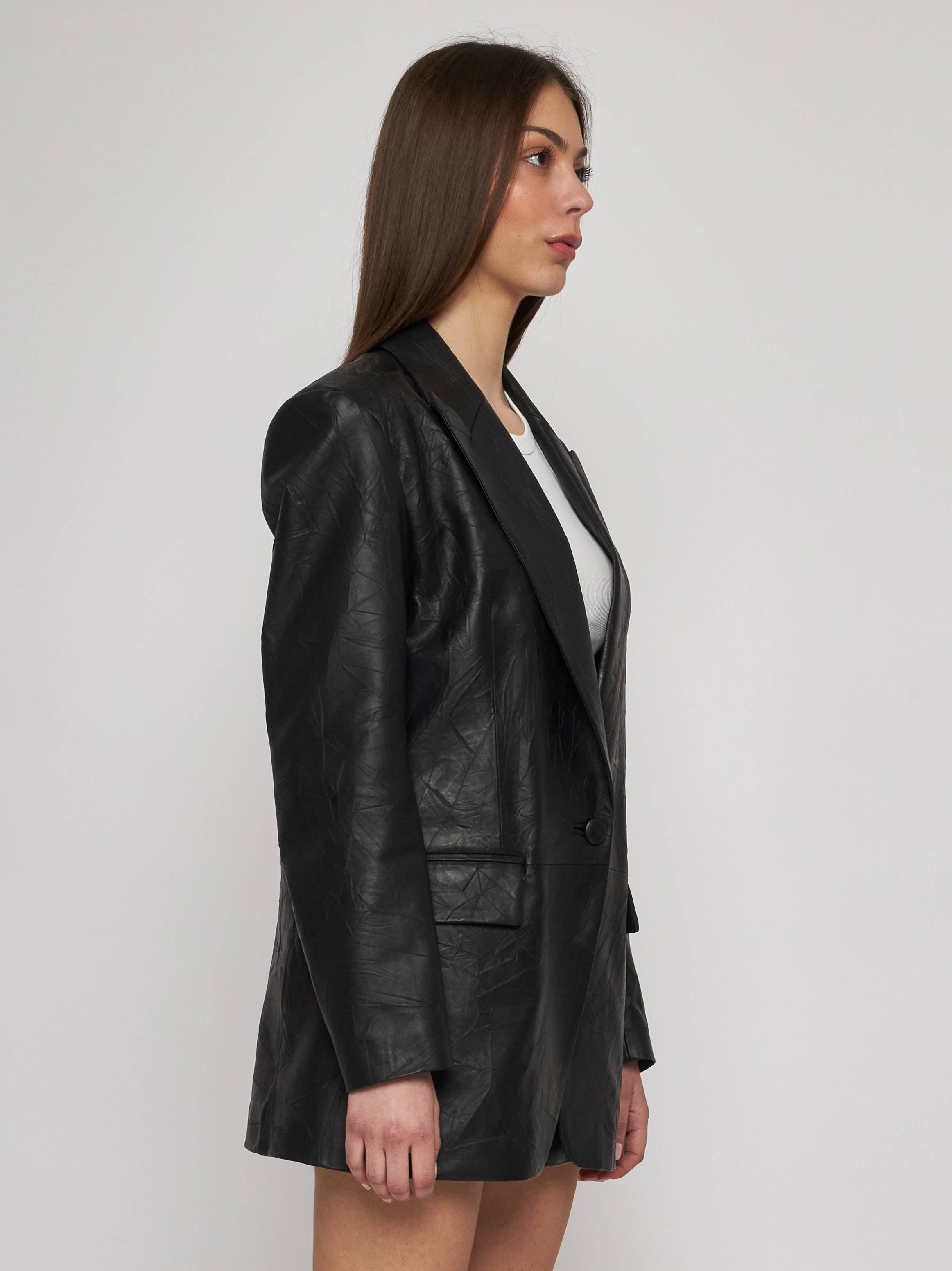 Nappa Leather Blazer 23GC03-10120