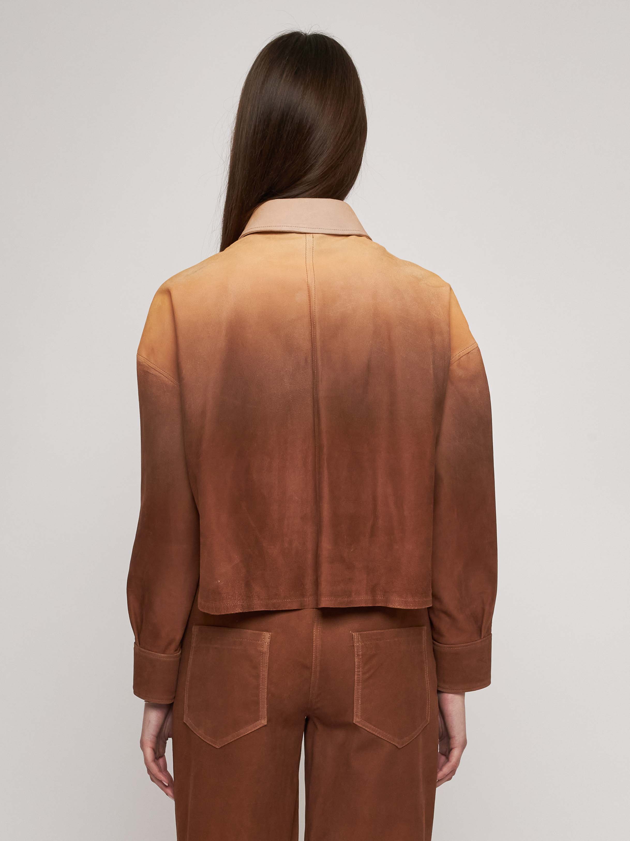 Degradé suede shirt 33CM15 - 31527/9