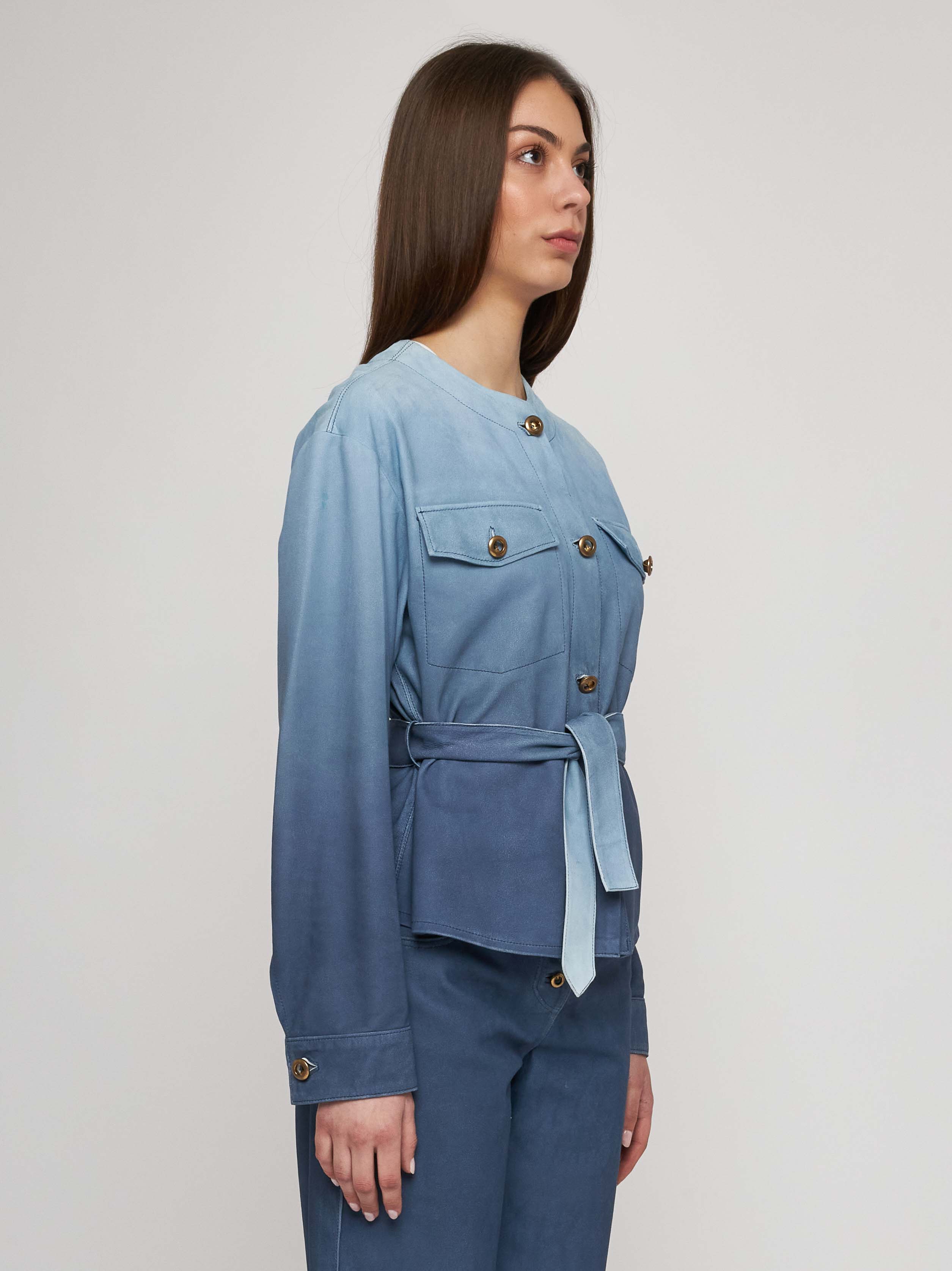 Degradé suede jacket 33GB05-31527/9