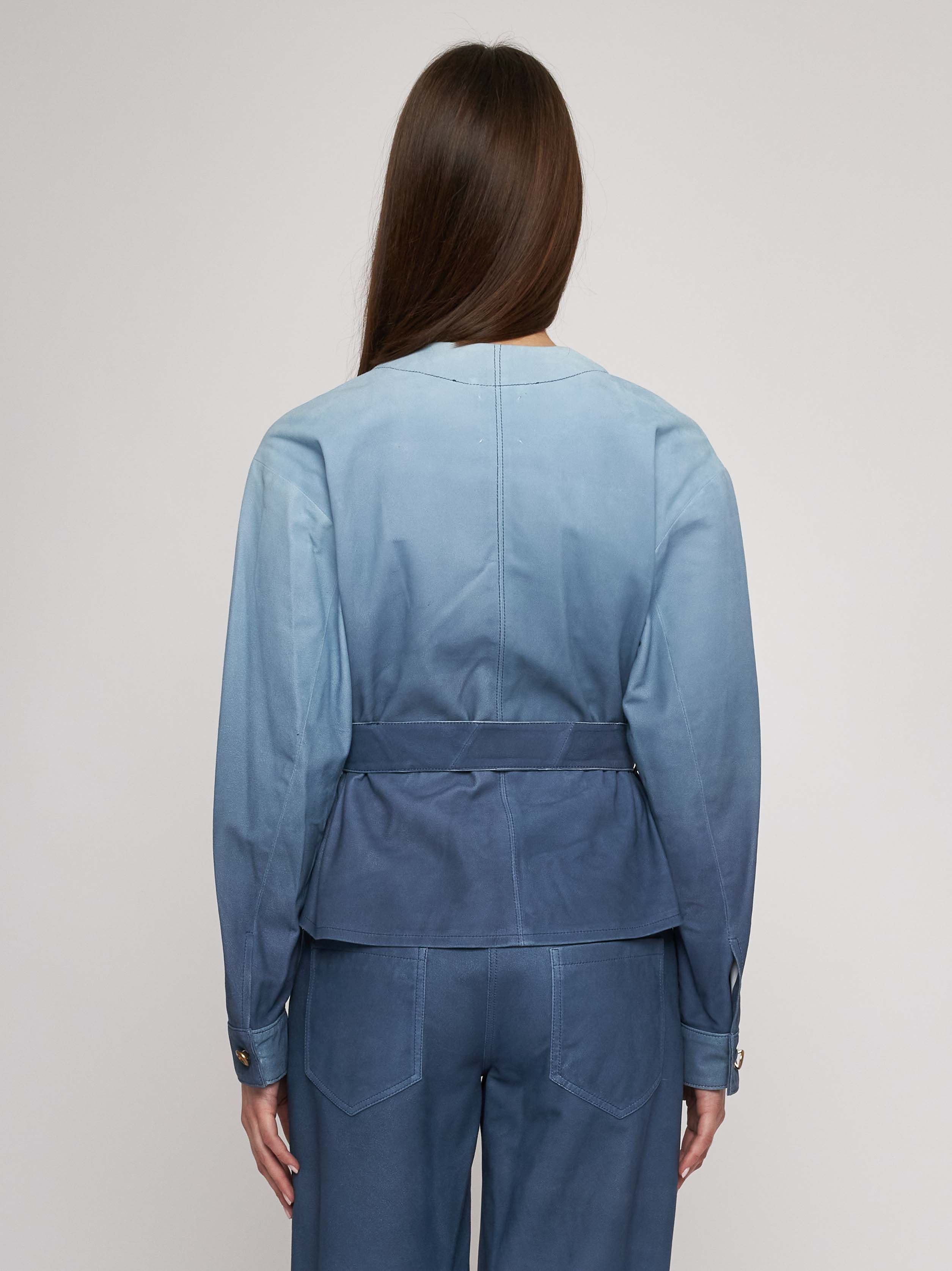 Degradé suede jacket 33GB05-31527/9