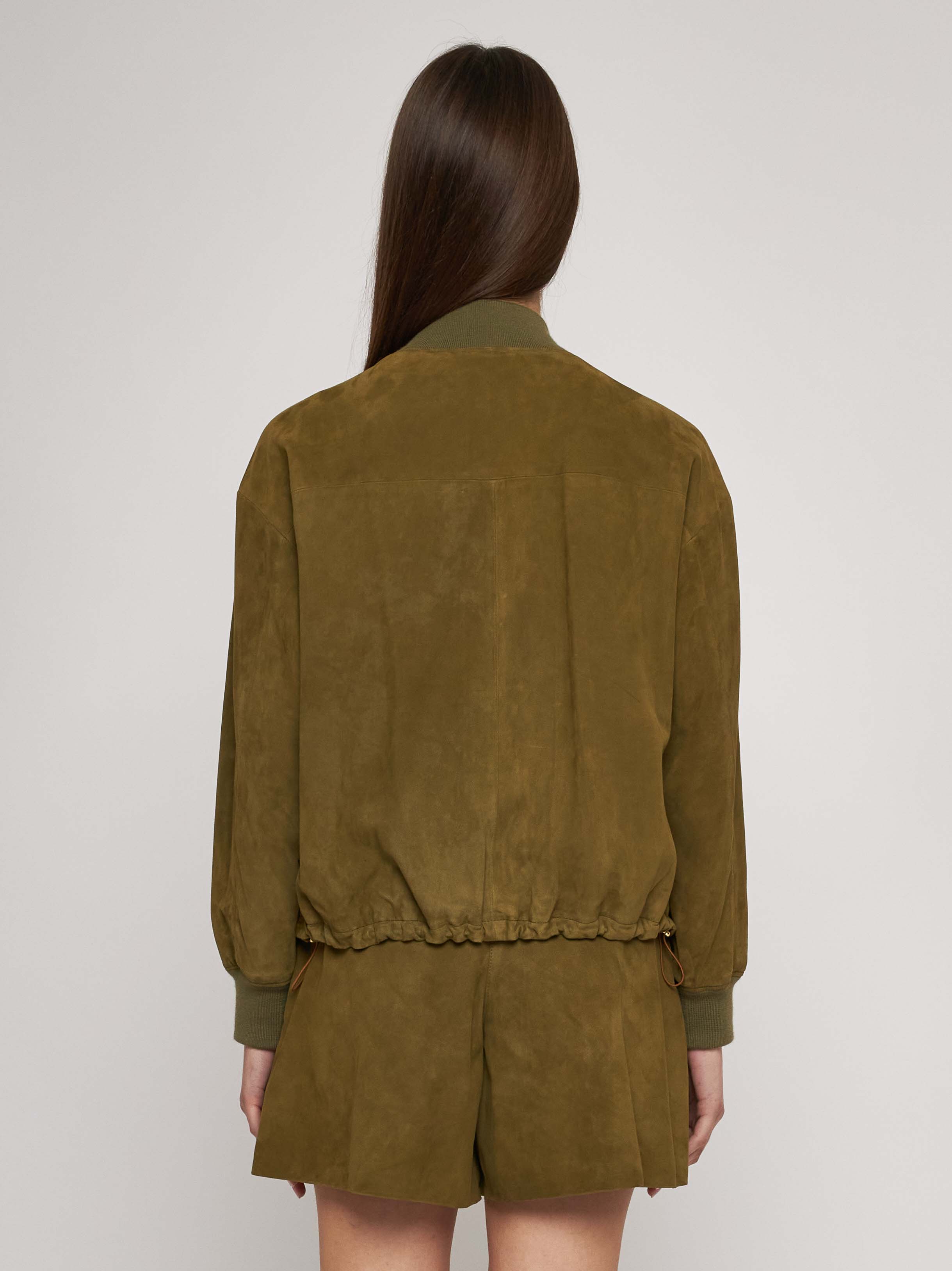 Giubbino in camoscio 363GB21-10201