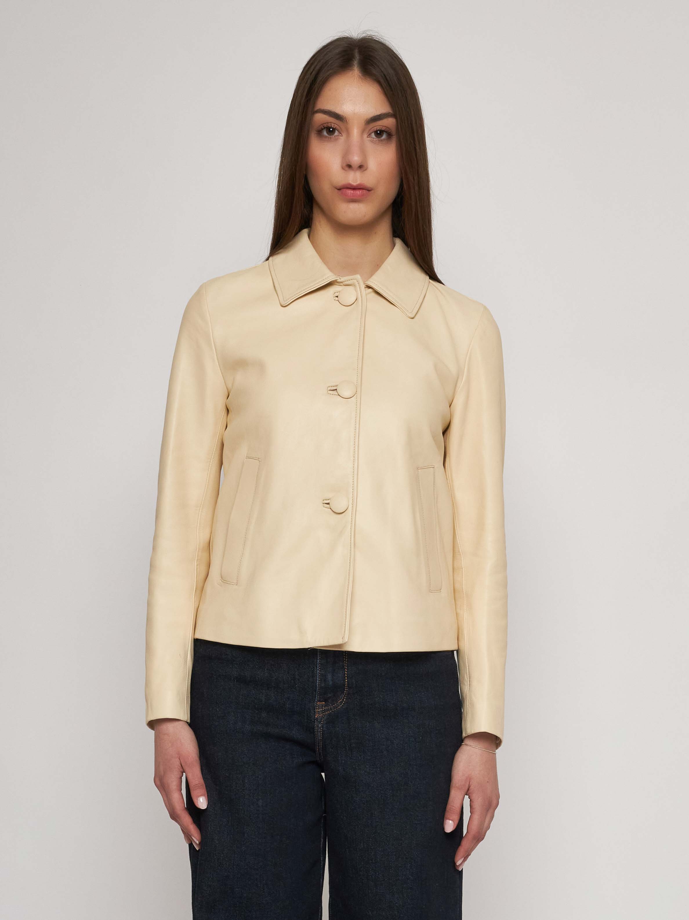 Classic nappa jacket 33GC22-10101