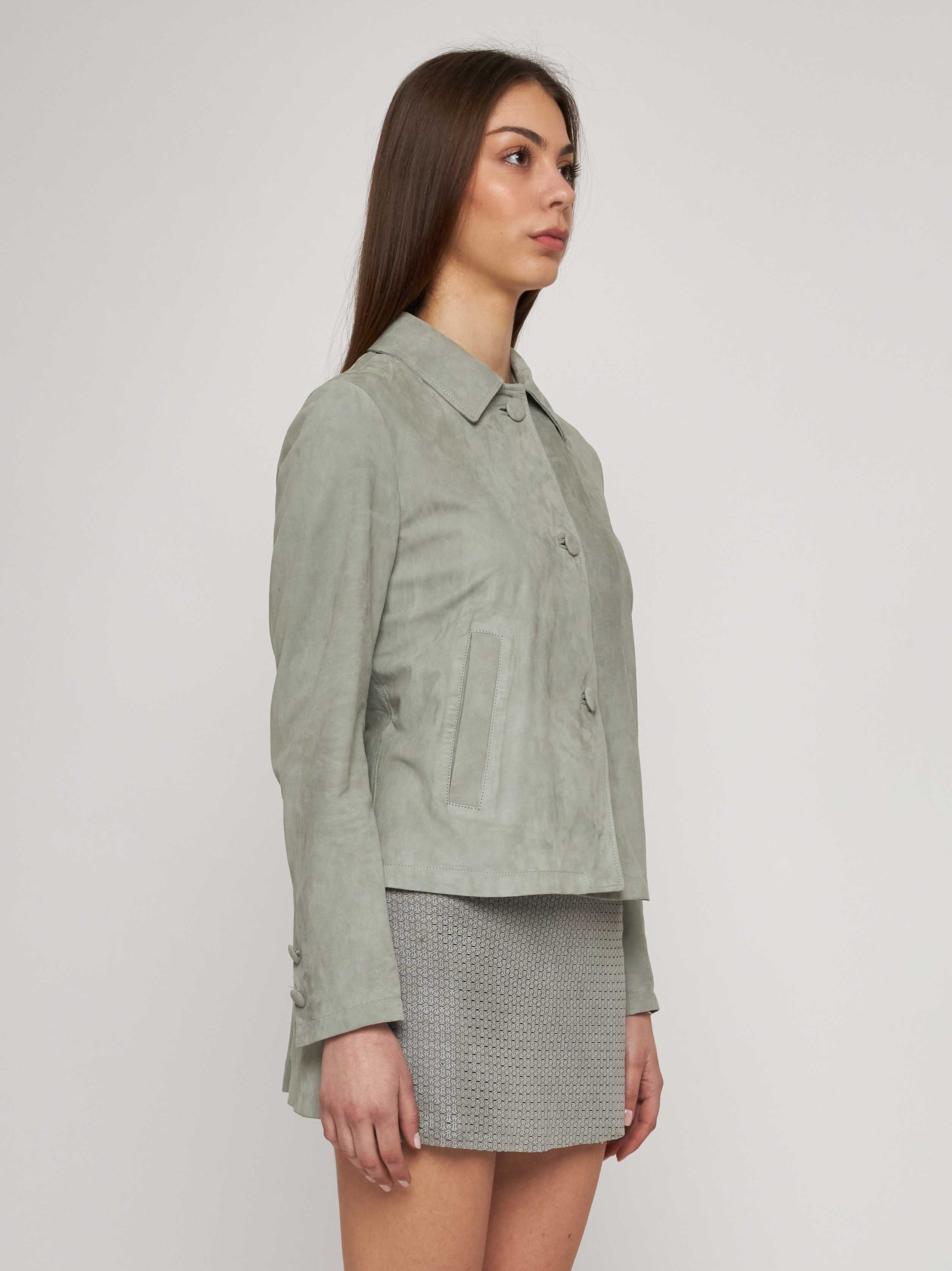 Giubbino in camoscio 33GB22-10201