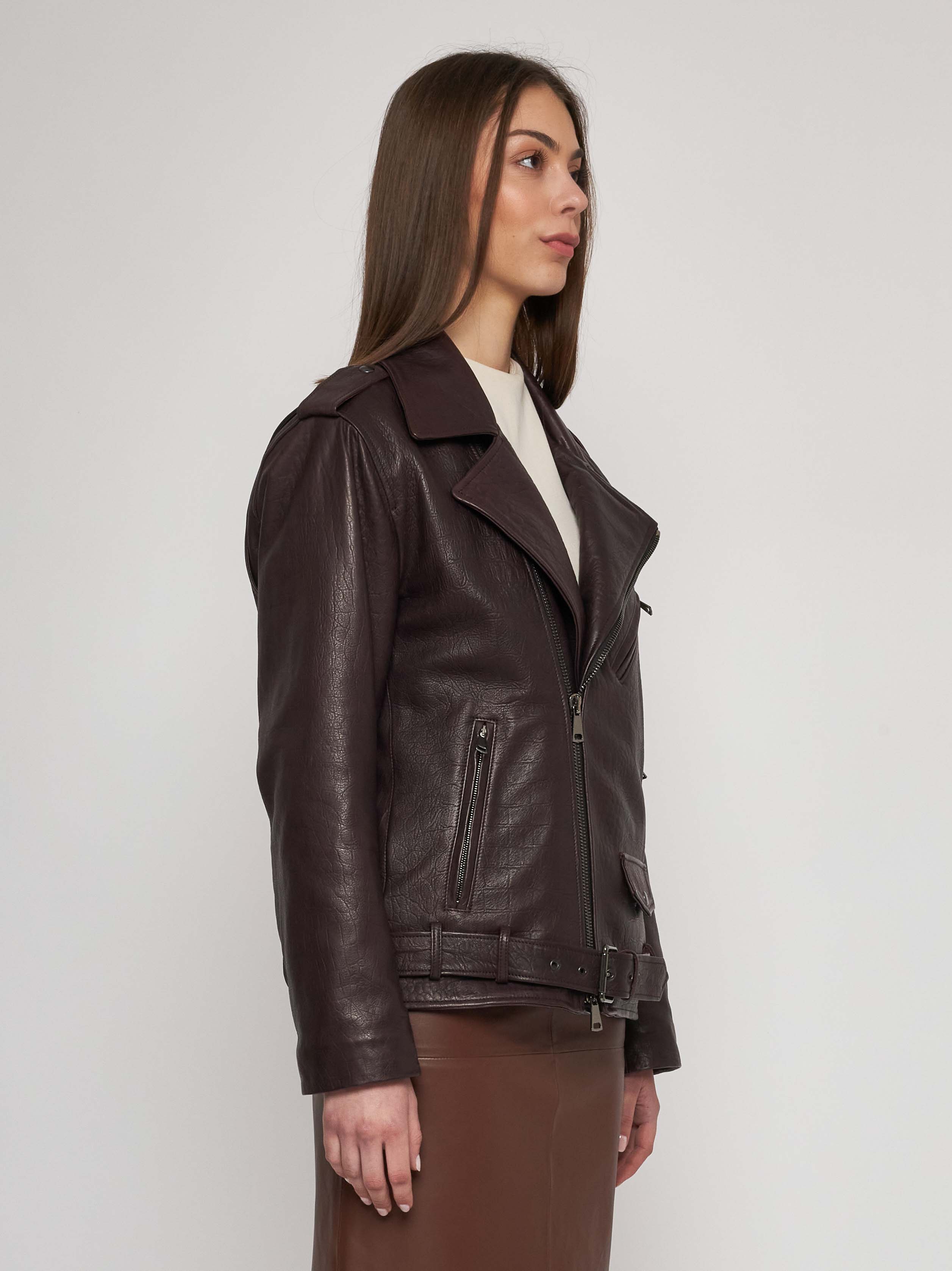 Bomber in quilted classic nappa