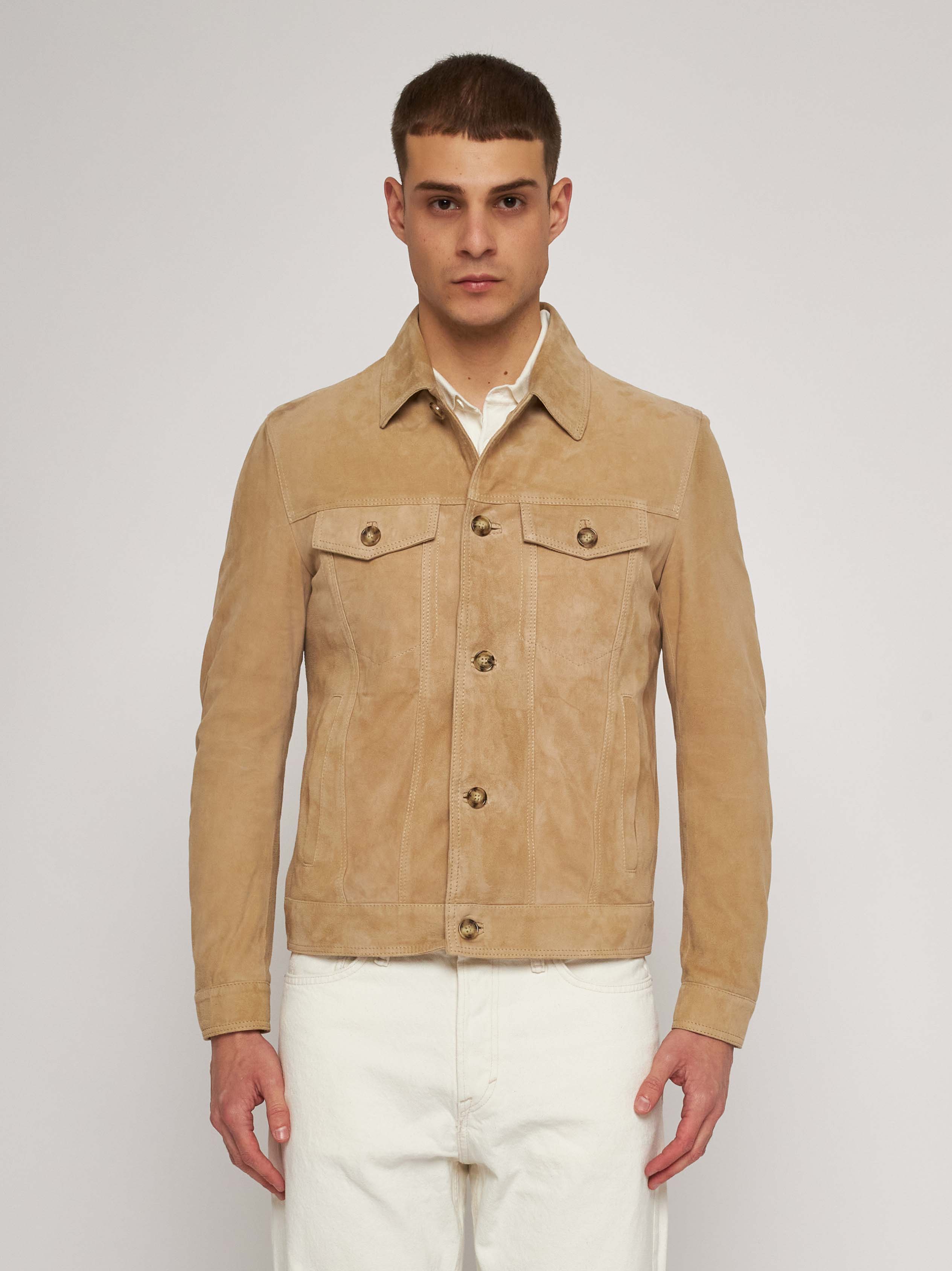 Sand suede jacket 51272 -90102_13