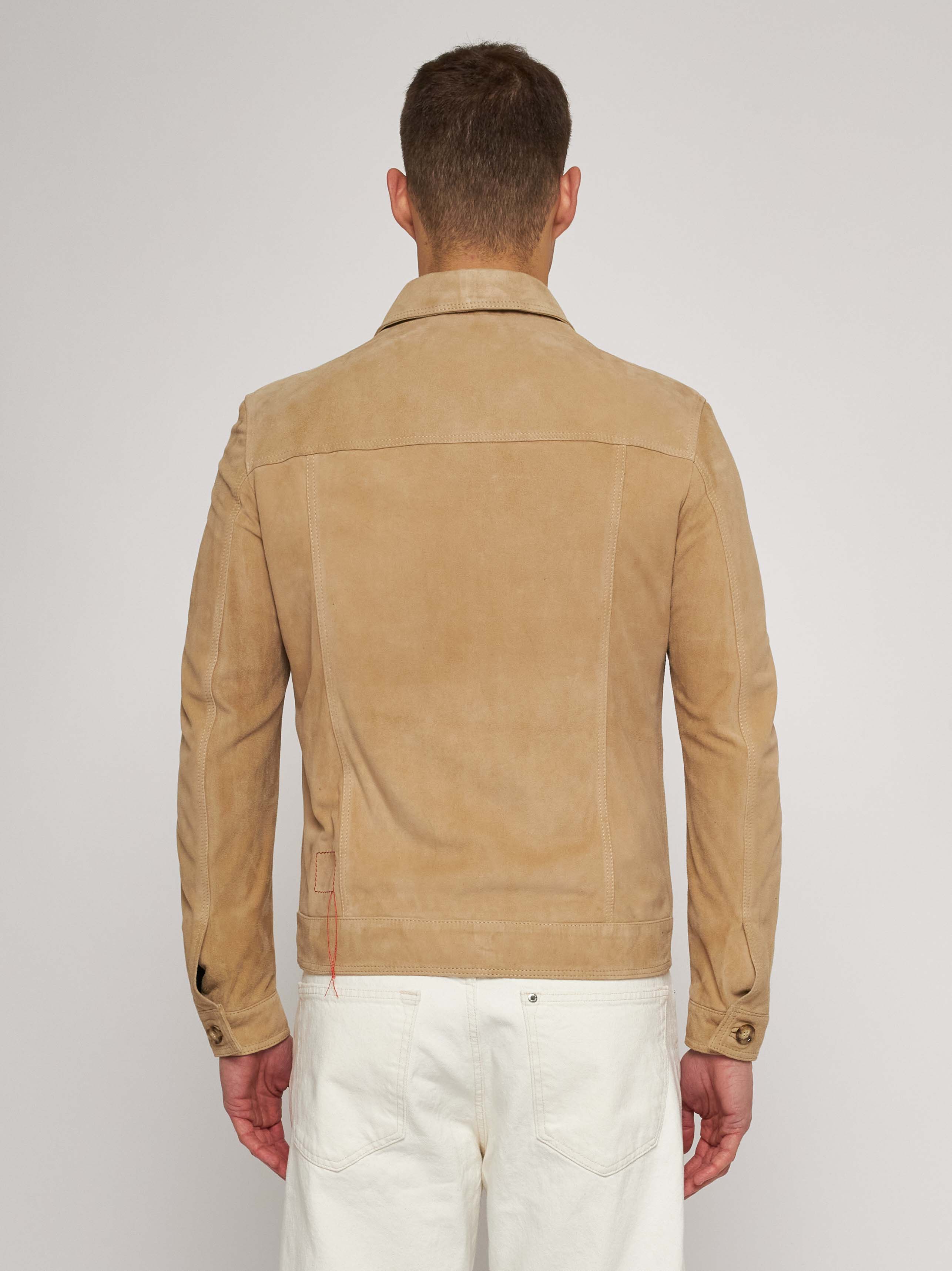 Sand suede jacket 51272 -90102_13