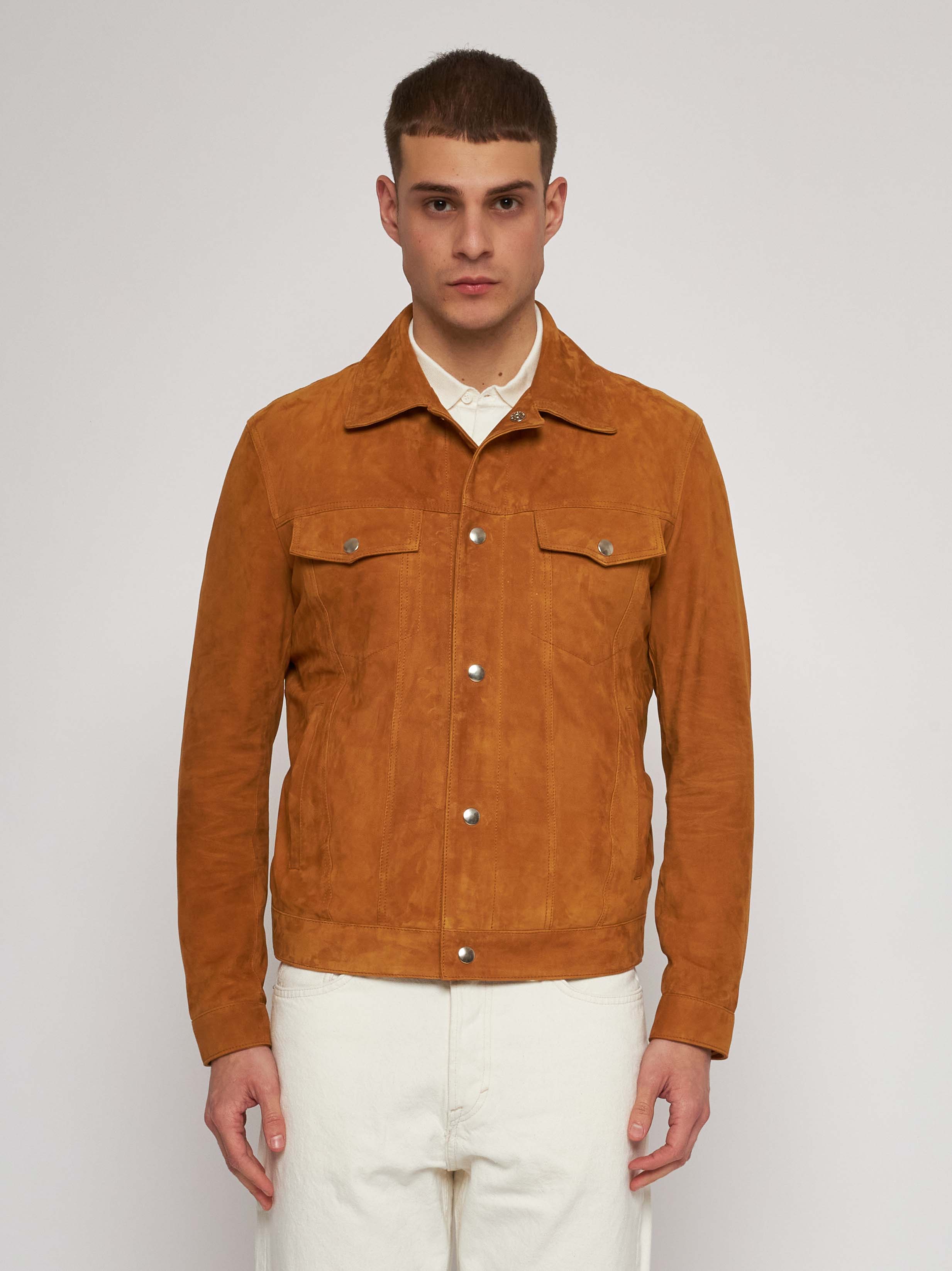 Leather suede jacket 51272B -10201