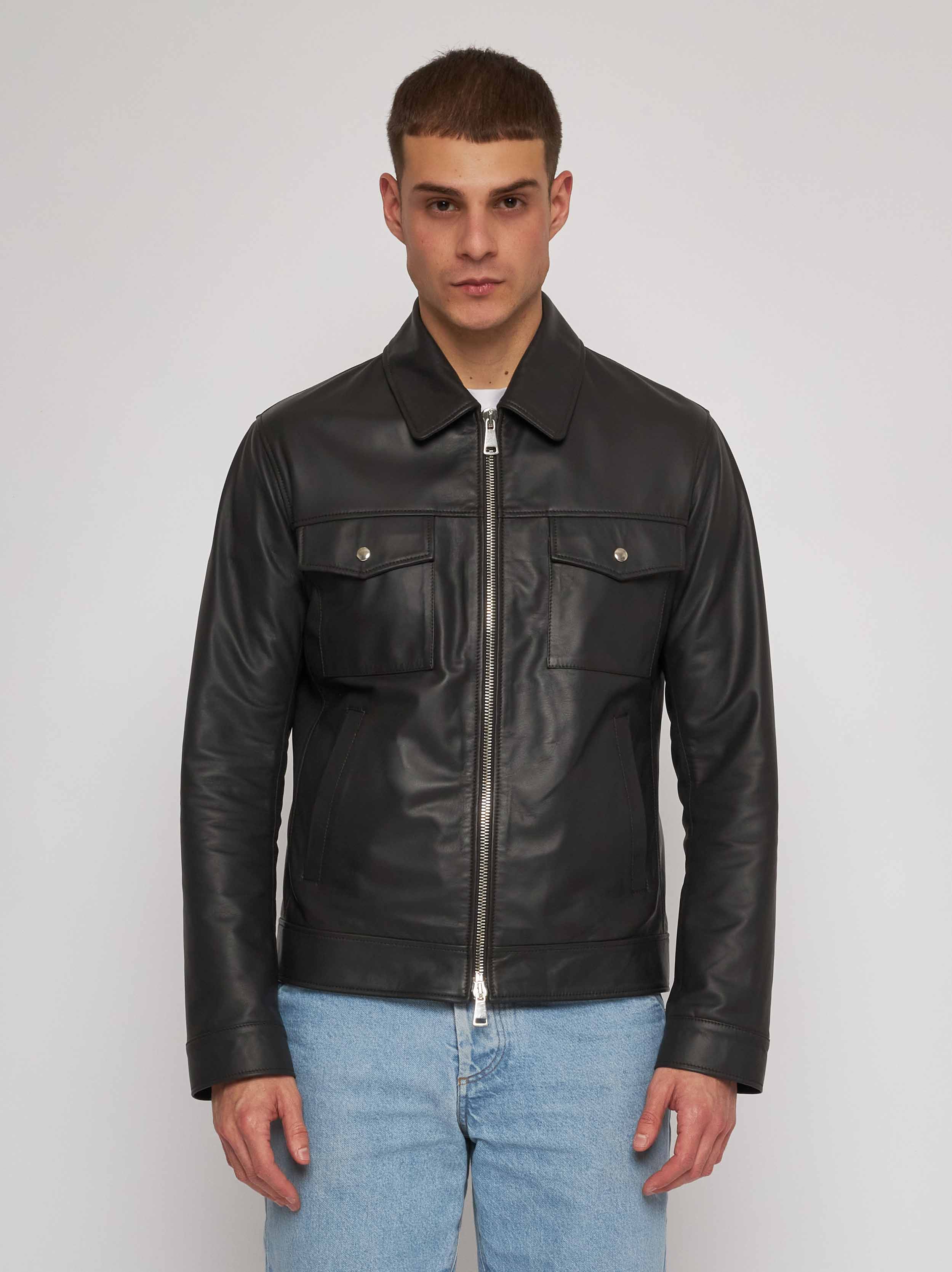 Brown nappa jacket 51284 -10101 _09