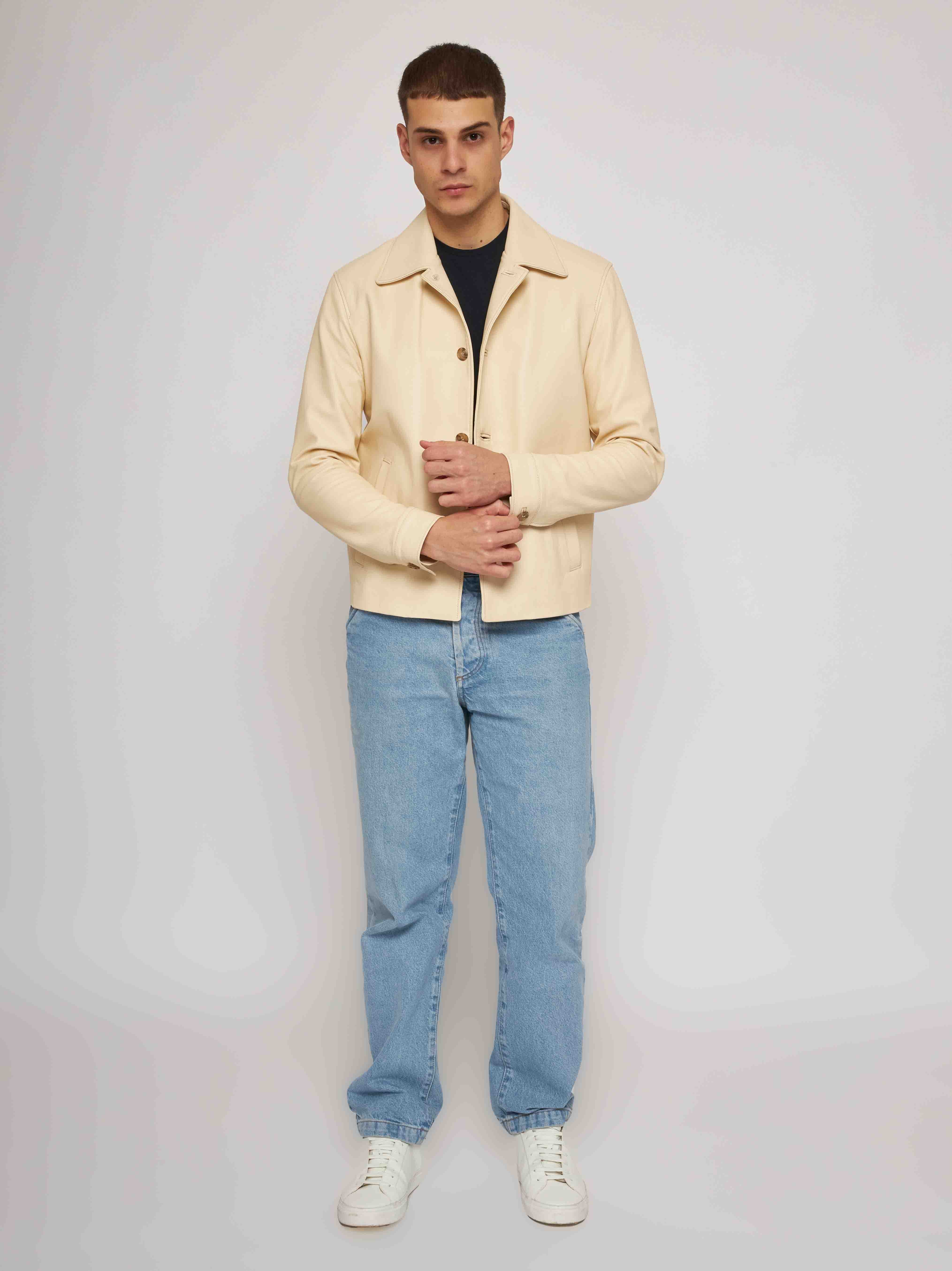 Butter nappa jacket 51287B-10101