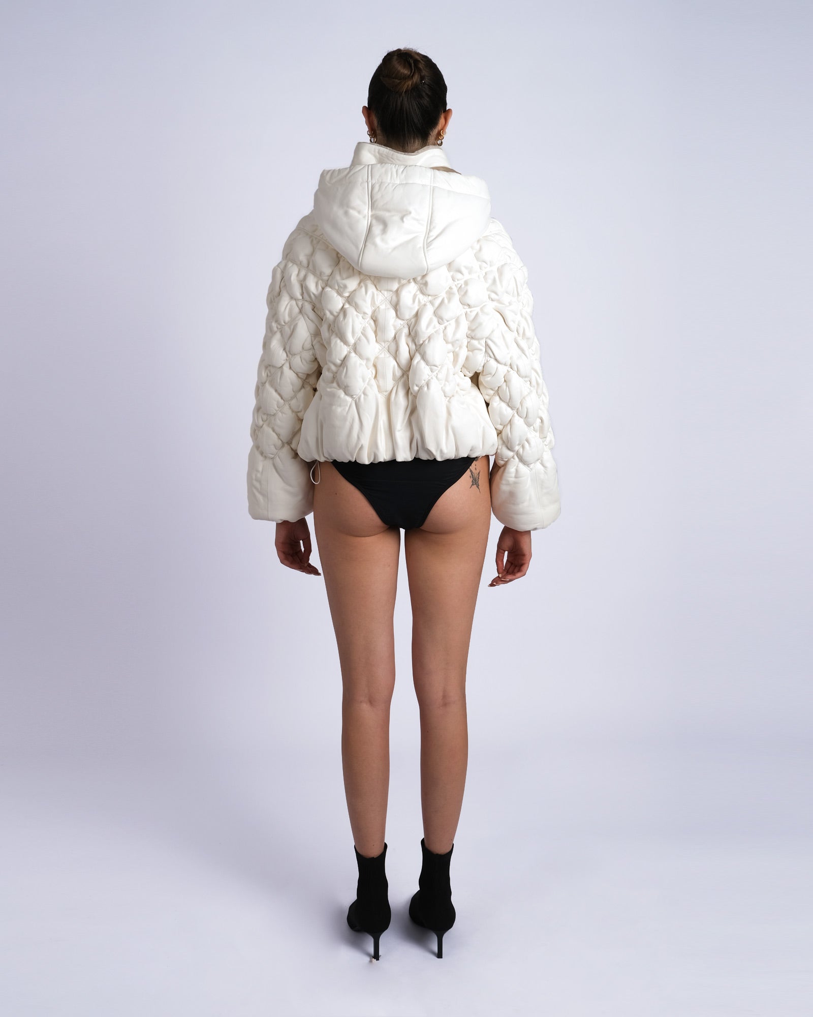 Blouson in classic quilted nappa