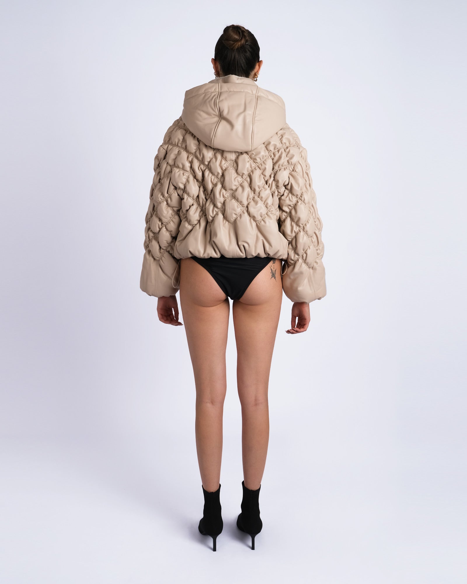 Blouson in classic quilted nappa