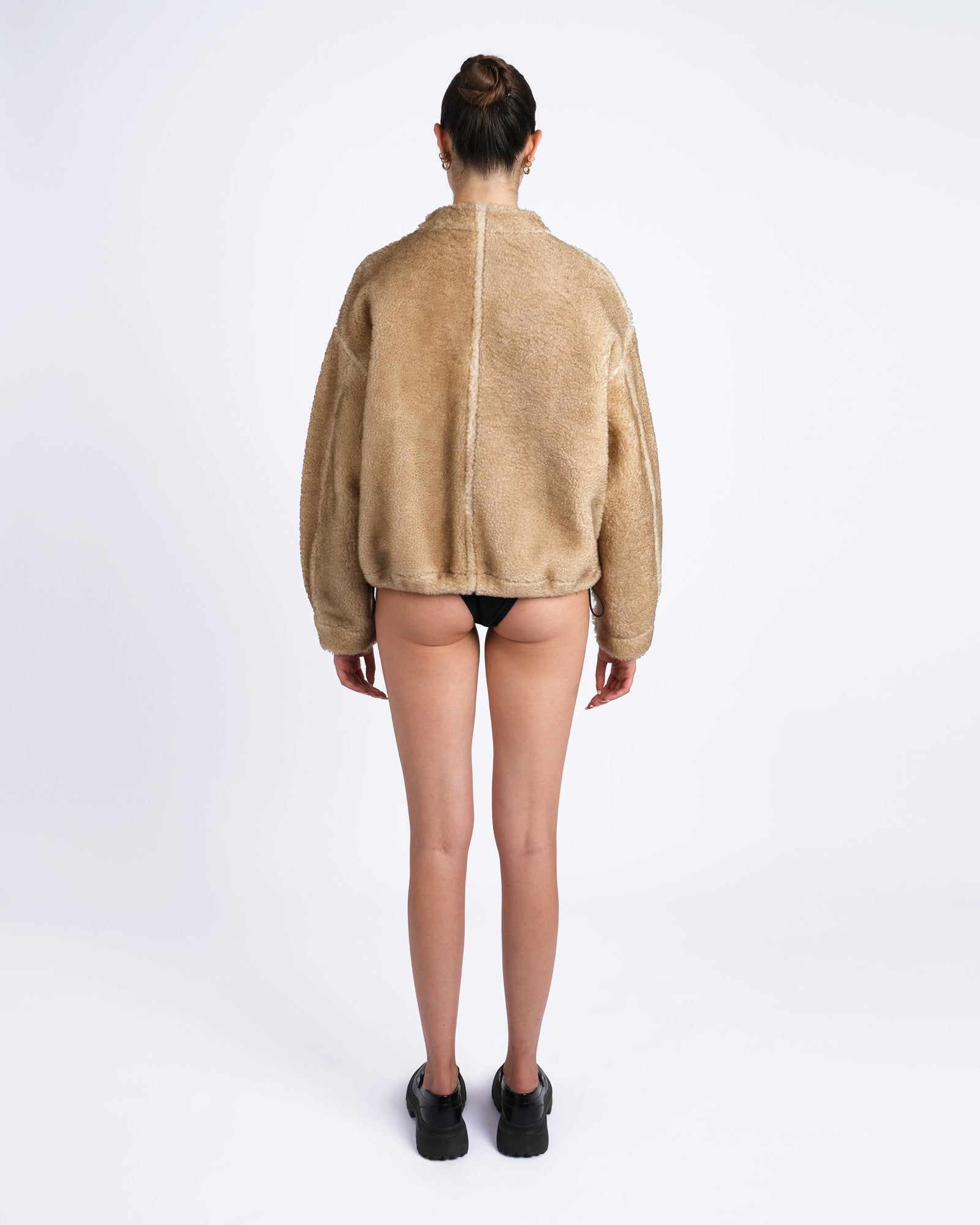 Shearling Bomber Jacket