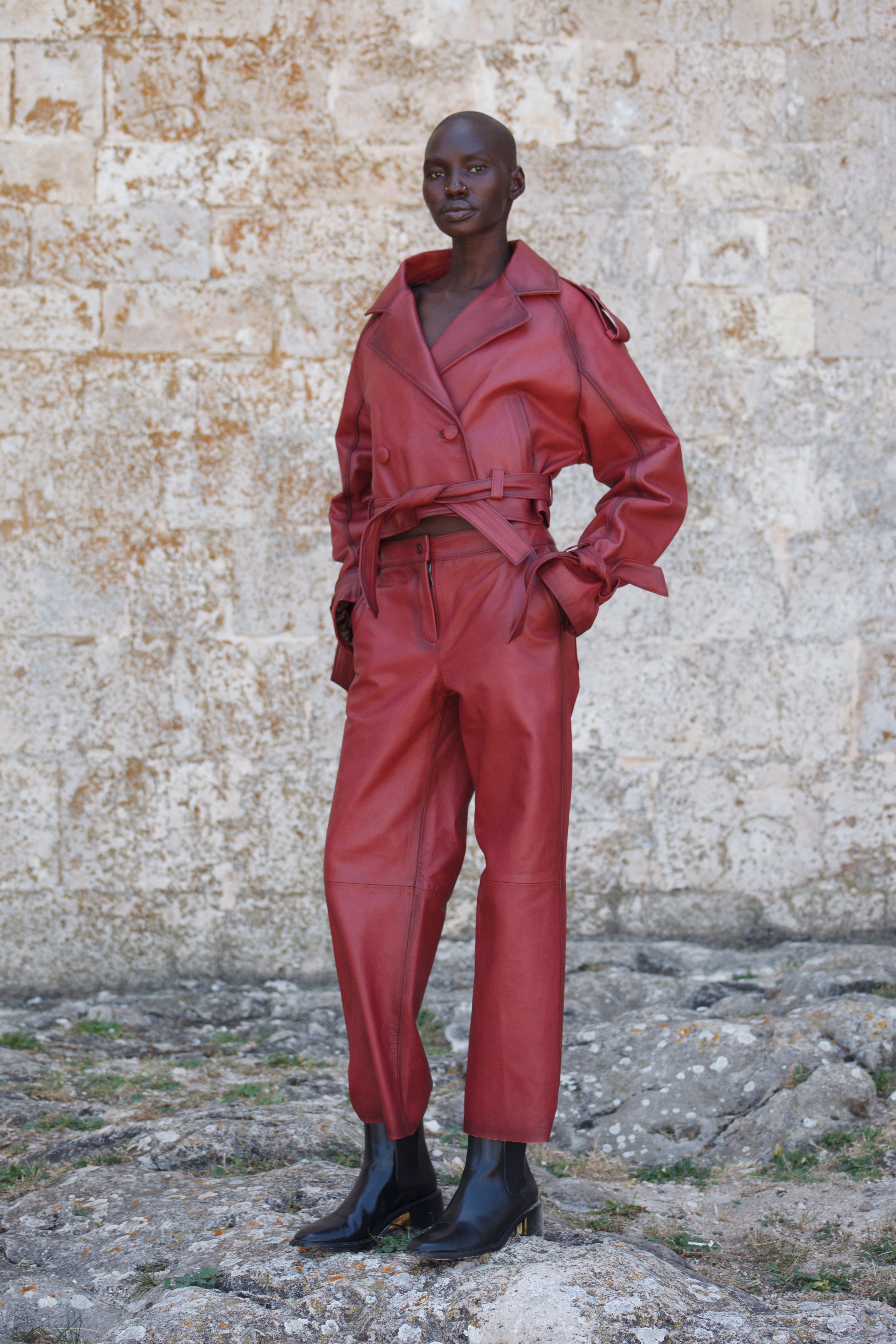 Pantalone in nappa